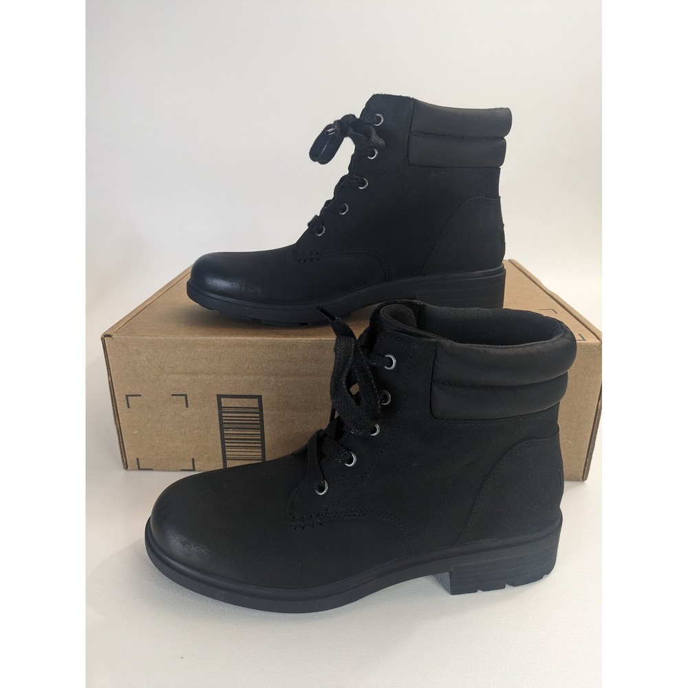 UGG Harrison Lace Boot Womens Boot, Black, 10 US